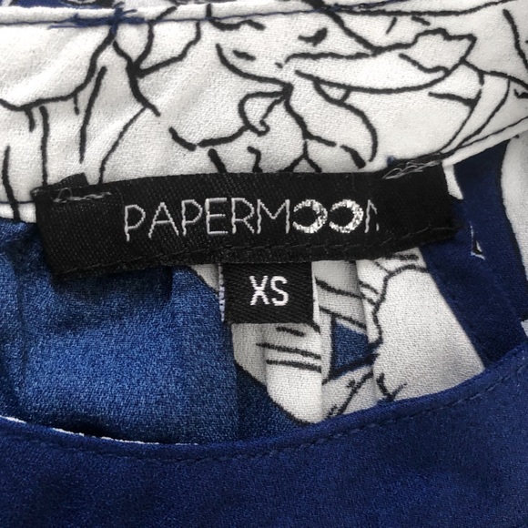 SOLD - Papermoon - Bonney Floral Keyhole Neck Halter Top - Stitch Fix - Picture 9 of 10